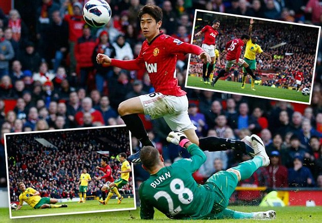 Kagawa, Pemain Asia Pertama Cetak Hatrik di Liga Utama Inggris